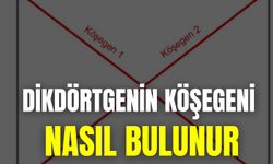 Dikdörtgenin Köşegeni Nasıl Bulunur