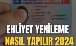 Ehliyet Yenileme Nasıl Yapılır 2024