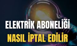 Elektrik Aboneliği Nasıl İptal Edilir