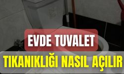 Evde Tuvalet Tıkanıklığı Nasıl Açılır