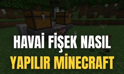 Havai Fişek Nasıl Yapılır Minecraft