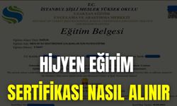 Hijyen Eğitim Sertifikası Nasıl Alınır
