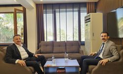 Milletvekili  Başak'tan Kaymakam Şan'a Veda Ziyareti