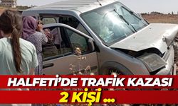 Şanlıurfa Halfeti’de Trafik Kazası: 2 Kişi Yaralandı!
