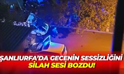 Şanlıurfa’da Gecenin Sessizliğini Silah Sesi Bozdu!