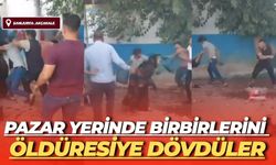 Şanlıurfa’da Pazar Yerinde Birbirlerini Öldüresiye Dövdüler