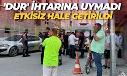 Şanlıurfa'da Polisten Kaçmaya Çalışan Şahıs Etkisiz Hale Getirildi