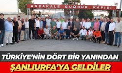 Türkiye’nin 30 İlinden Gelen Spor Heyeti Akçakale’de Buluştu