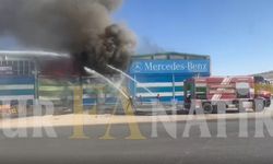 Şanlıurfa Evren Sanayi’de Hırdavat Dükkanı Alev Alev Yandı!