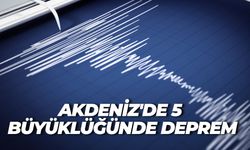 5.0 Büyüklüğünde Deprem Meydana Geldi