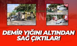 Şanlıurfa’da Freni Boşalan Kamyon Dehşet Saçtı: Araç Kağıt Gibi Ezildi!