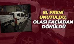 Karaköprü’de El Freni Unutulan Araç Mahalleliyi Ayağa Kaldırdı!