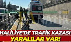 Haliliye’de Trafik Kazası: 2 Kişi Yaralandı!