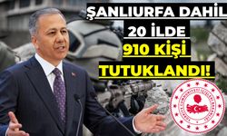 İçişleri Bakanı Yerlikaya: FETÖ Operasyonlarında 910 Kişi Tutuklandı