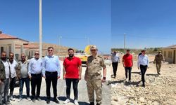 Karaköprü Kaymakamı Orhan Altun, Deprem Konutlarını Yerinde İnceledi