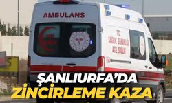 Şanlıurfa Haliliye’de Zincirleme Kaza: 4 Araç Birbirine Girdi!