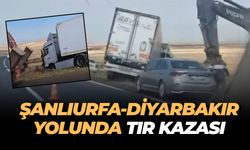 Şanlıurfa’da Yine Aynı Yol, Yine Kaza! TIR Tarlada Durabildi