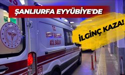 Şanlıurfa Eyyübiye'de İlginç Kaza