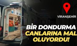 Şanlıurfa’da Dondurma Almak İstediler, Hastanelik Oldular