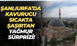 Şanlıurfa’da Sıcaklık 43 Dereceyi Buldu, Yağmur Aniden Bastırdı