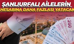 Şanlıurfalı Ailelerin Hesabına Daha Fazlası Yatacak