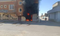Şanlıurfa Ceylanpınar’da Depo Yangını!