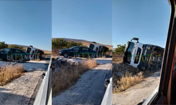 Şanlıurfa- Bozova Yolunda Kamyon Yan Yattı