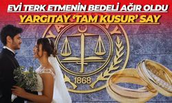 Evi Terk Etmenin Bedeli Ağır Oldu: Yargıtay ‘Tam Kusur’ Say