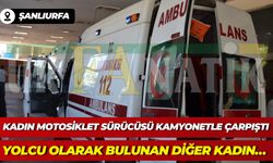 Şanlıurfa Karaköprü’de Motosikletle Kamyonet Çarpıştı: 1 Yaralı!