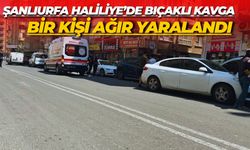 Şanlıurfa Haliliye’de Bıçaklı Kavga: Bir Kişi Ağır Yaralandı
