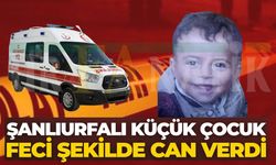 Şanlıurfa Harranlı Küçük Çocuk Patpat Kazasında Hayatını Kaybetti