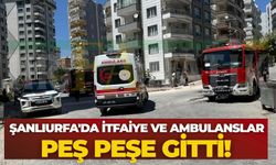 Şanlıurfa'da İtfaiye ve Ambulanslar Peş Peşe Gitti: Korku Dolu Anlar