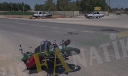 Şanlıurfa Suruç’ta Otomobil İle Motosiklet Çarpıştı!