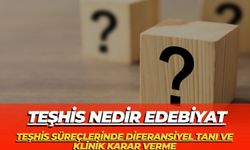 Teşhis Nedir Edebiyat:Teşhis Süreçlerinde Diferansiyel Tanı ve Klinik Karar Verme