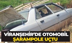 Viranşehir’de Otomobil Şarampole Uçtu