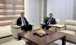 Haliliye Kaymakamı’ndan Bozova Kaymakamı’na Hayırlı Olsun Ziyareti