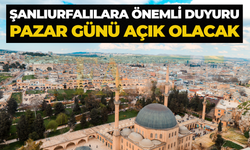 Haliliye Nüfus Müdürlüğü, KPSS A Grubu Sınavı İçin Pazar Günü Açık Olacak
