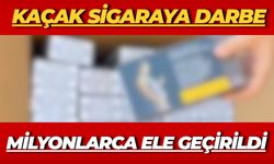 Kaçak Sigaraya Darbe: Milyonlarca Ele Geçirildi