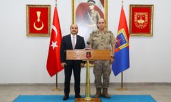 Tuğgeneral Ali Naci Aldemir, Suruç, Birecik ve Akçakale Kaymakamlarını Ağırladı