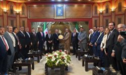Şanlıurfa Heyeti Halep’te Temaslarda Bulundu