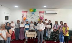 Birecik’te Kur’an Kursu Öğrencilerine Moral Veren Tören