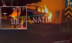Bozova’da Seyir Halindeki Otomobil Alevlere Teslim Oldu