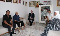 Ceylanpınar Kaymakamından Şehit Ailesine Ziyaret