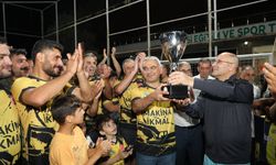 DSİ GAP 15. Bölge Müdürlüğü Futbol Turnuvası'nda Şampiyon Makina İkmal Şubesi Oldu
