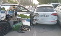 Şanlıurfa Haliliye'de Zincirleme Trafik Kazası: 4 Araç Birbirine Girdi, 2 Yaralı