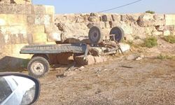 Harran'da Sıra Dışı Kaza: At Arabası Tarihi Sur Kapısına Çarptı