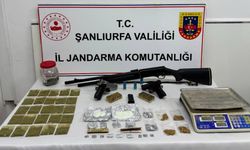 Şanlıurfa’da Narkotik Operasyonu: Silah ve Yasaklı Madde Ele Geçirildi