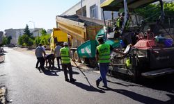Kahta Belediyesi İlçe Genelinde Asfalt Sezonunu Açtı