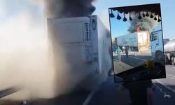 Karaköprü’de Alevlerin Esir Aldığı Tır Trafiği Felç Etti!