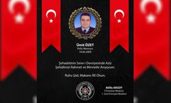 Şanlıurfa İl Emniyet Müdürü Atilla Aksoy Şehit Ümit Özet’i Unutmadı